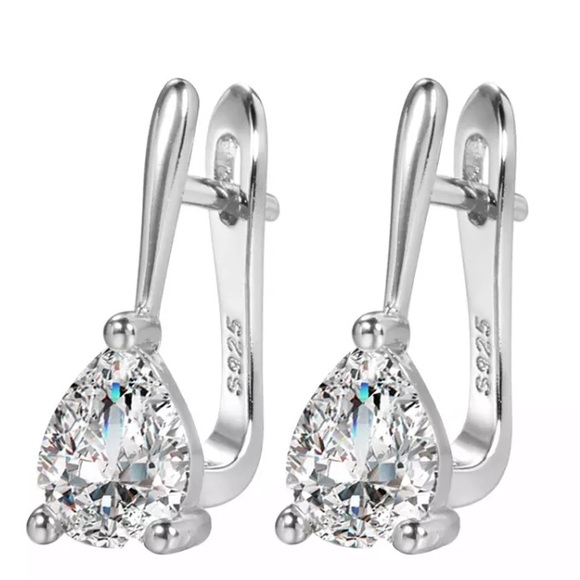 NWOT sterling silver earrings - Picture 3 of 4